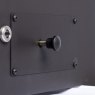 Stratford 20B Boiler Stove - Close up of Boost Control (in a 'locked open' position)